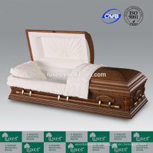Porta-LUXES on-line American Popular caixão de madeira com punho do caixão